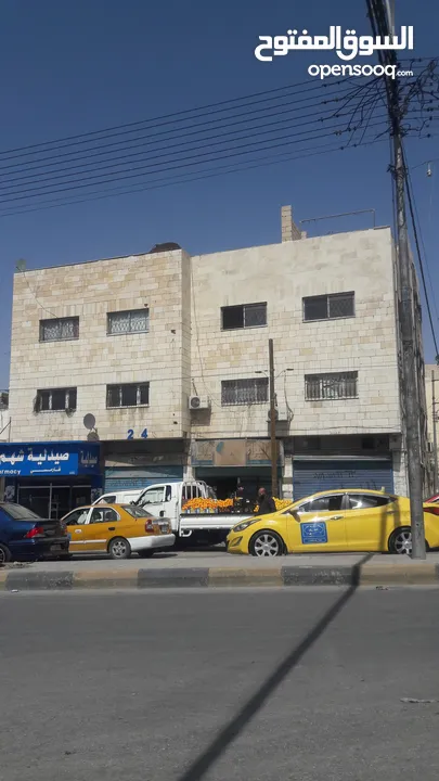 ثلاثة محلات تجارية للإيجار بدون خلو في موقع مميز في الزرقاء السوق التجاري قرب دوار معصوم شارع رئيسي