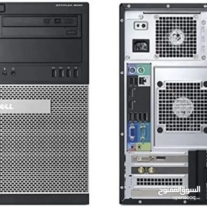 كيس سستم دلDell OptiPlex 9020 MINI TOWER PC, Core i7 – 4th Gen., 4GB Ram, 500GB HDD, DVD-RW