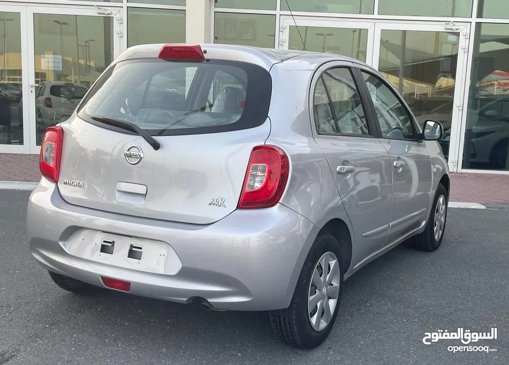 NISSAN MICRA/2020/SILVER/GCC/1 YEAR WARRANTY