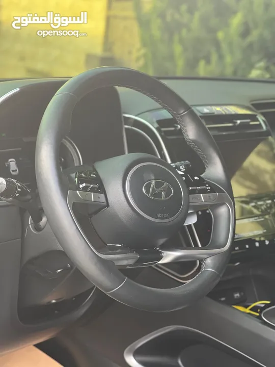 هونداي توسان هايبرد 2023 فل اضافات بدون فتحة فحص نخب