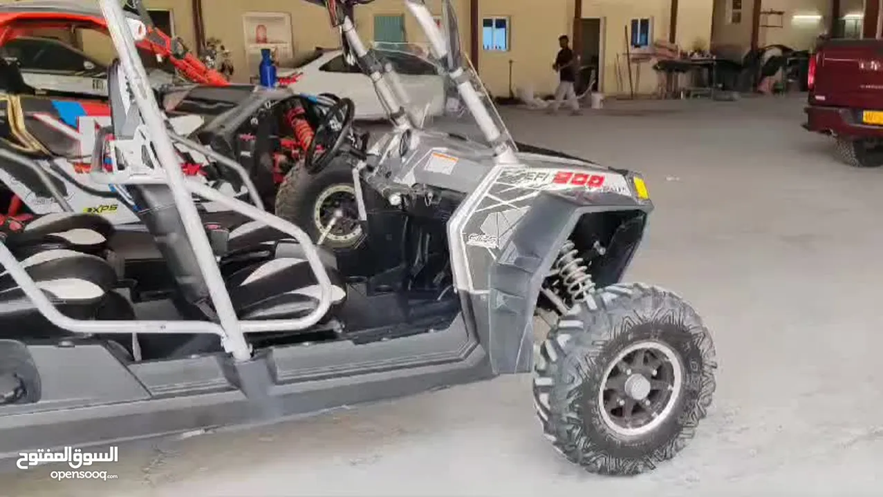 دراجة بجي بولاريس 4 ركاب 900cc 2013 RZR XP بحالة ممتازة