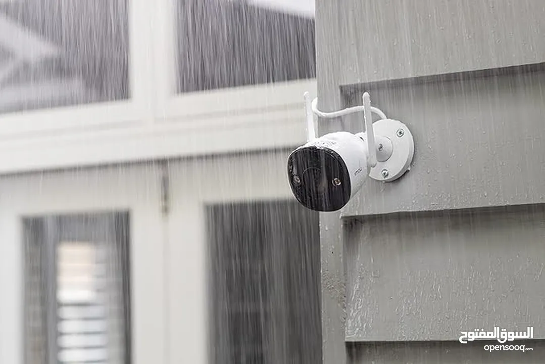 4 security outdoor cameras with wireless recorder
