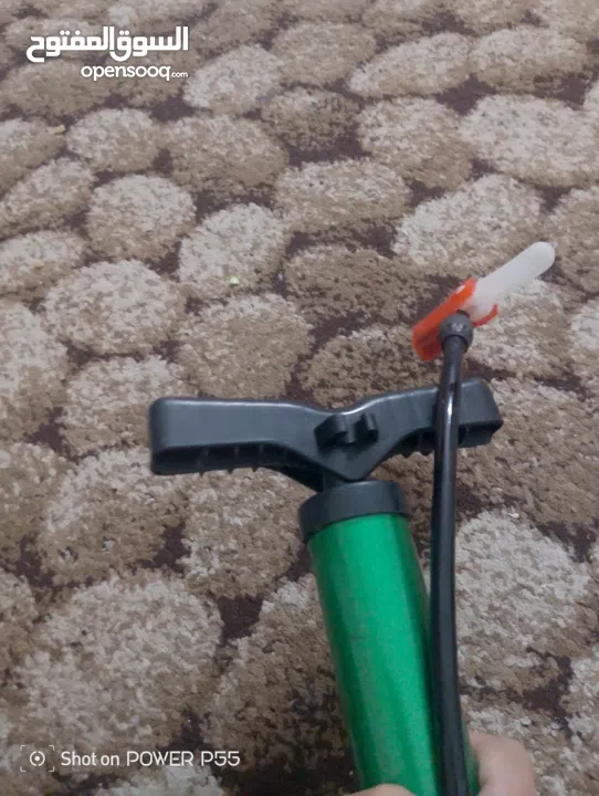 منفاخ مع ابرة فتبول للبيع