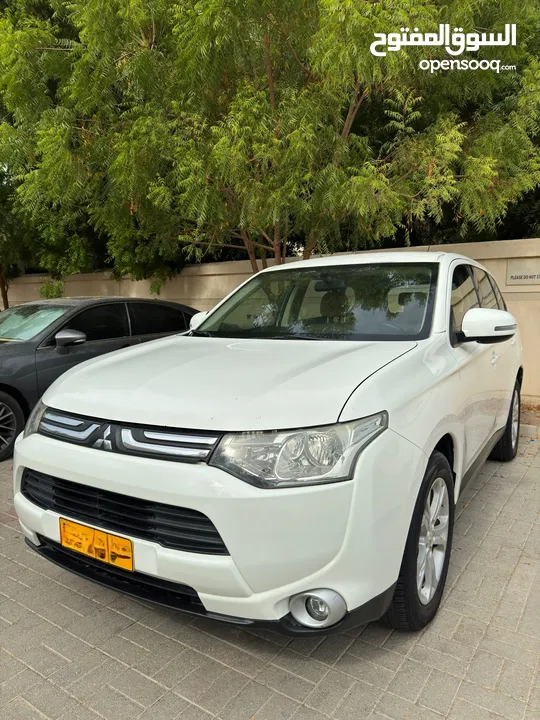 Mitsubishi Outlander 2014 Oman car v4 Full option سيارة ميتسوبيشي اوتلاندر 2014 عمان v4 فل ابشن