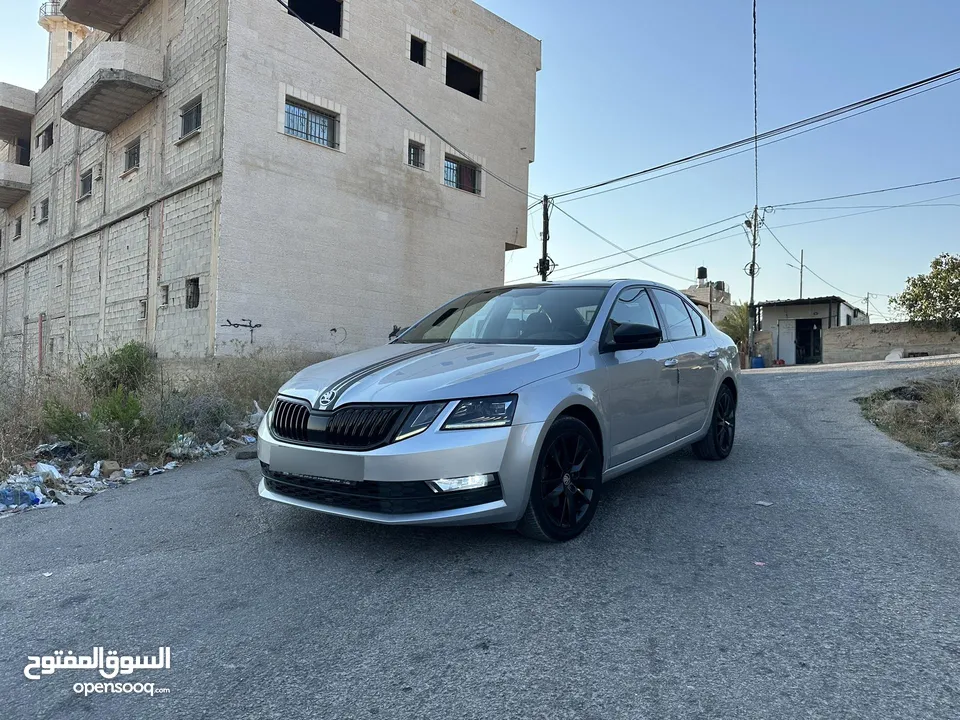سكودا اوكتافيا 2019 رخصة فل اضافات