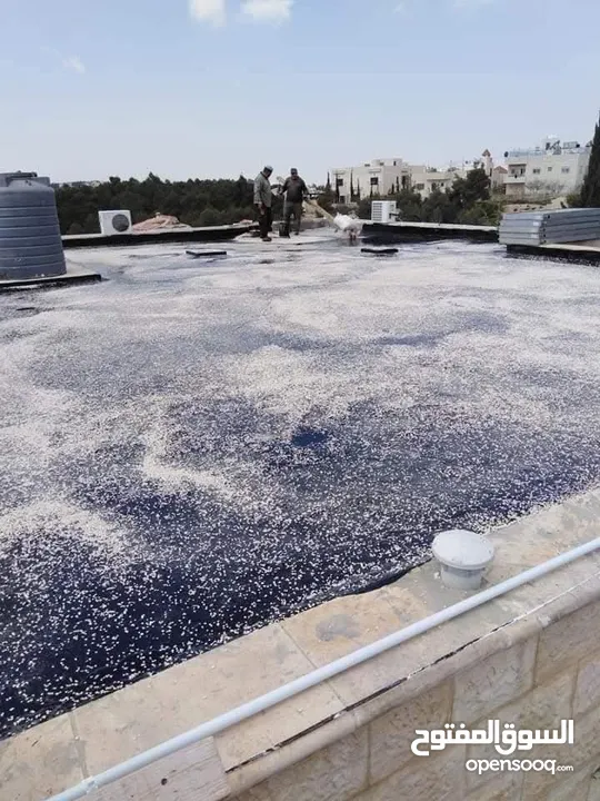 تزفيت ساحات وعزل اسطح