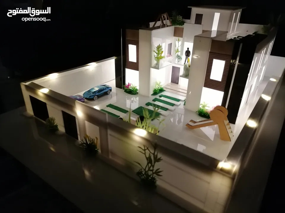 صناعة مجسمات معمارية (ماكيت) مصغرات"miniture"