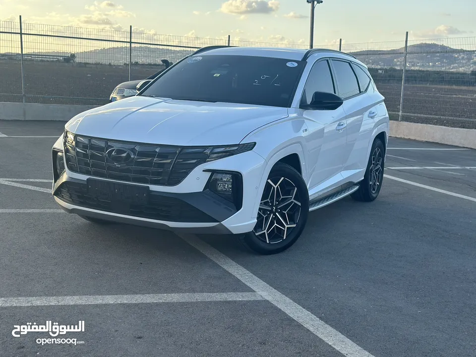 هونداي توسان N-Line    2023/ فل الفل بدون فتحة سقف بانوراما  فل مسكر