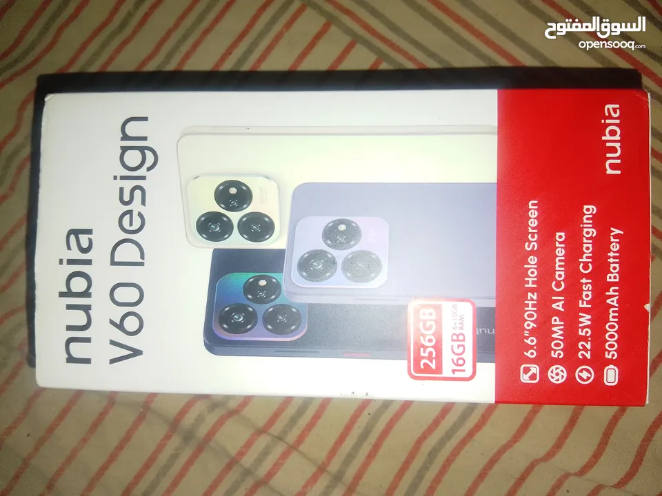 Nubia v60 جديد استعمال أسبوعين