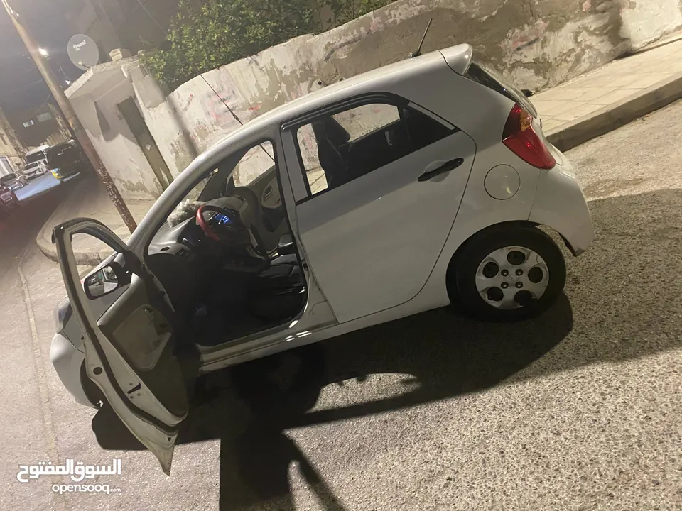 كيا مورنينج 2016 للبيع بسعر مناسب فحص ثلاث جيد ضربه راسيه استعمال شخصي