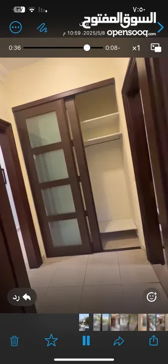 شقة  ارضية مفروشة  للإيجار السنوي والشهري في عبدون