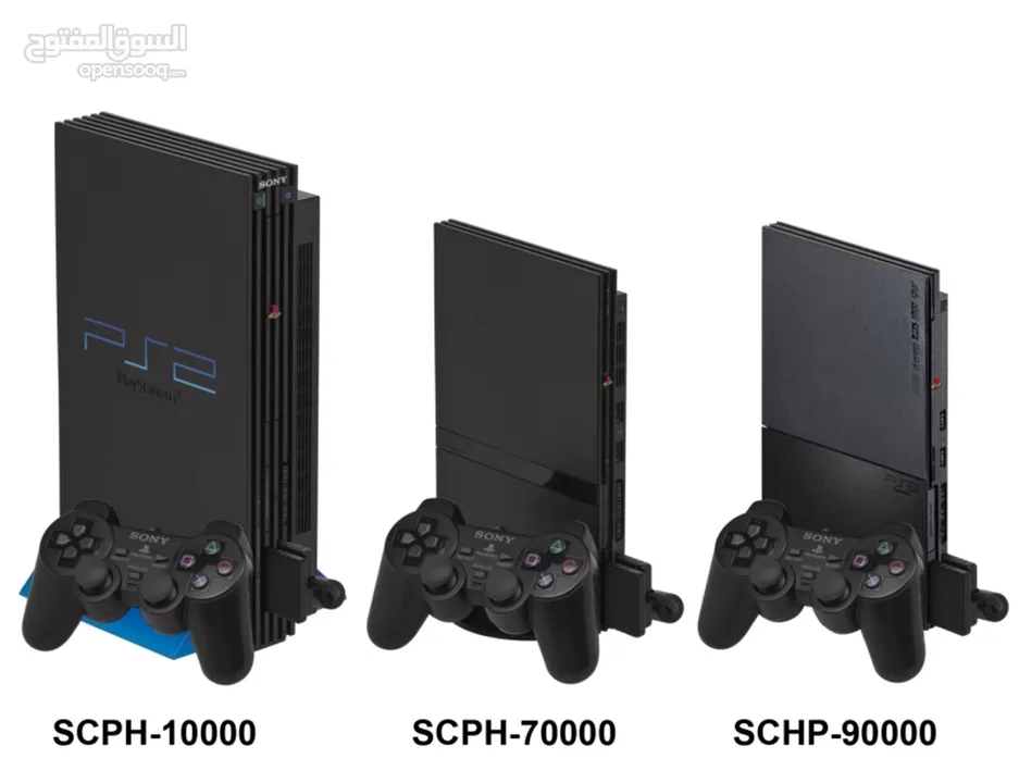 أجهزة بلايستيشن تو معدلة عالفلاشة فل ألعاب مجانية بتشغل أي لعبة  Playstation 2- لا حاجة للسيديات