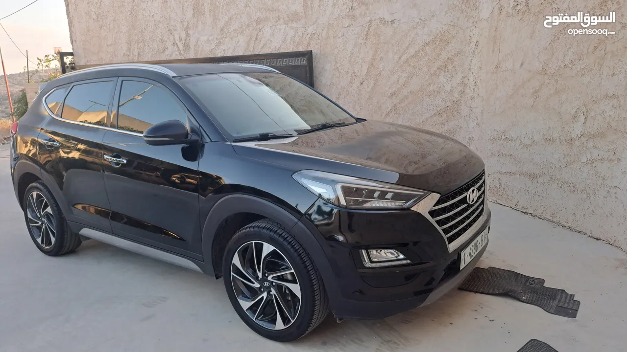 عررض مغرري عالكاش هونداي توسان 2019 ديزل تيربو فل بدون فتحه ترخيص 10 شهور