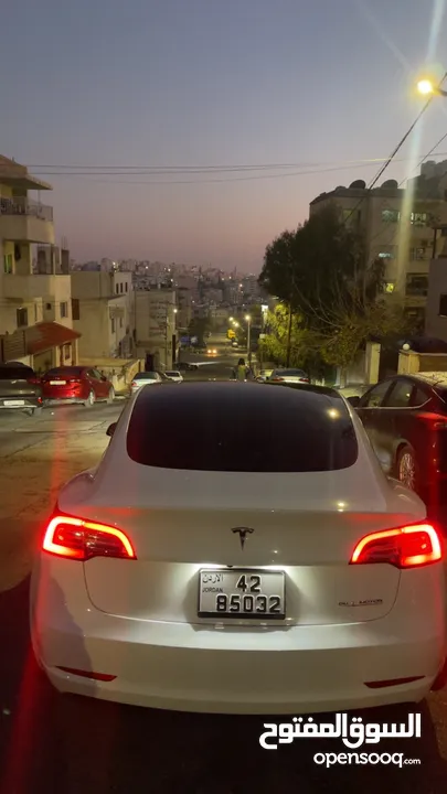 Tesla model 3 stander plus 2023  تسلا مودل  3 ستاندر بلس 2023 فحص كامل 7 جيد ونظيفة جداً