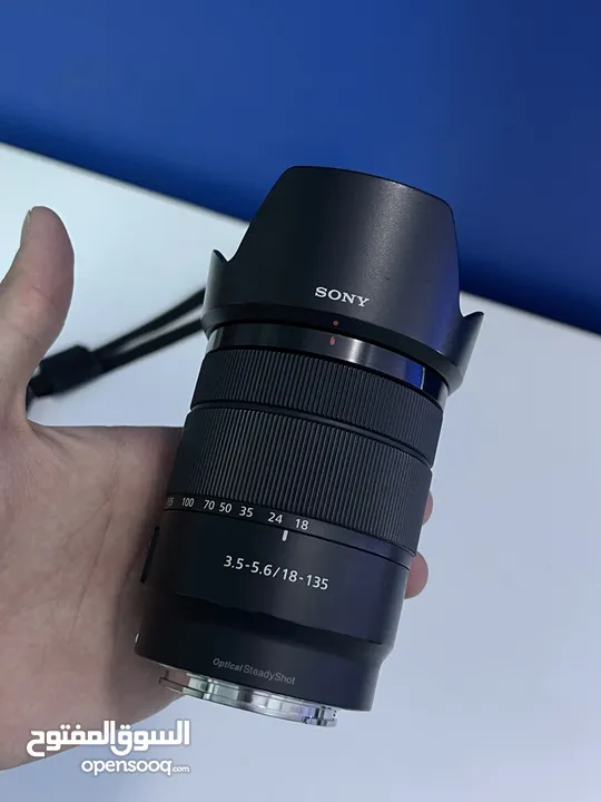 Sony a6400 + lens 18-135mm + جيمبال