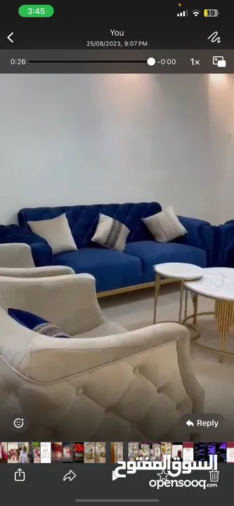 كنب تركي ممتاز ومريح جداً