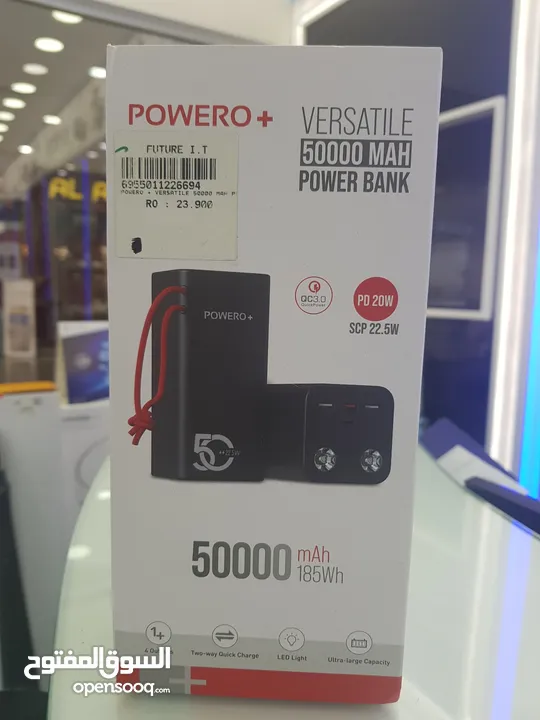 Powero+ 50000mah power bank pd