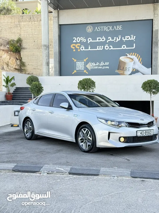 (قابل للبدل ) كيا 5 2018 وارد كوري جمرك جديد فحص كامل دفعه تبدآ 2800 ع شريكات التمويل