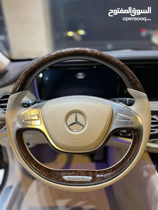 مرسيدس S400 بنزين 2014 AMG وارد شركه توفيق غرغور مالك شخص فحص كامل