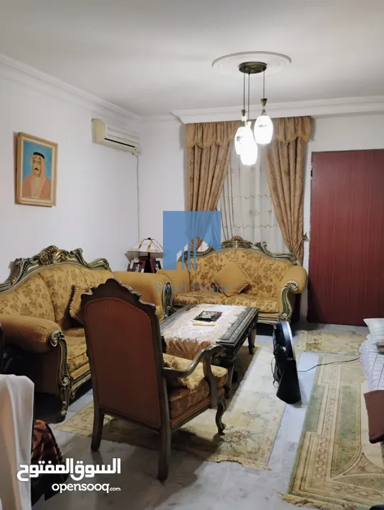 شقة أرضية مميزة للبيع في خلدا  قرب المعارف 165م مع حديقة وترسات 150م بسعر مغري