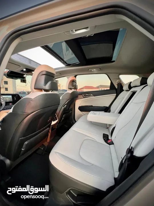 كايا سبورتاج /2022 فل الفل فتحة سقف  2x4 ///240Hp بنزين + كهرباء  ( Haybrid) 1600cc