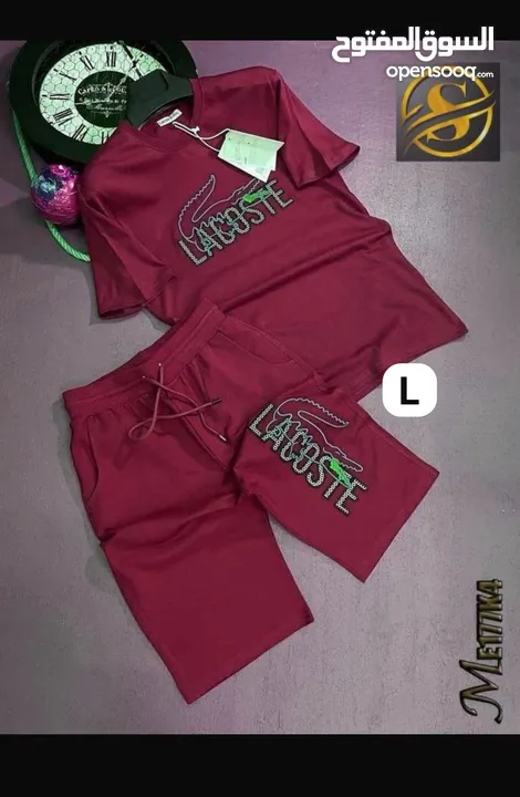 بيجامة شورت رجالي  الخامة قطنية  مقاسات L/Xl/2X/3X اوزان من 50 ل 85 كيلو