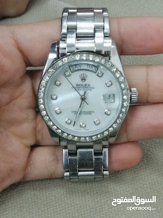 ساعة رولكس طبق الأصل : Watches Rolex Silver : Al Ahmadi Abu Halifa  (204883356)