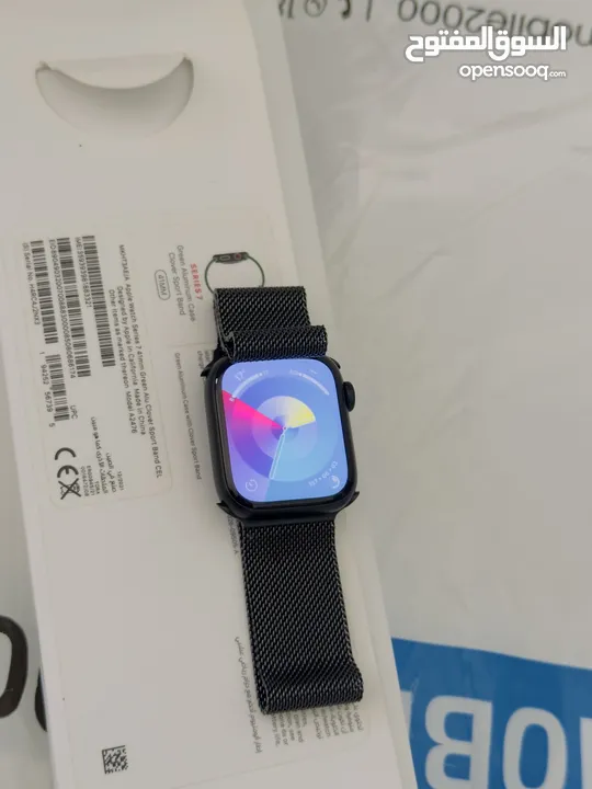 Apple Watches 7 41 mm cellular 100 battery like new