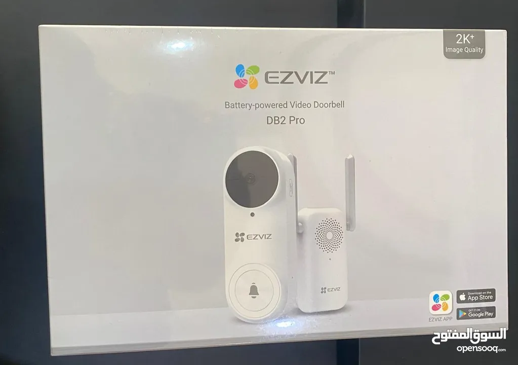 جرس باب ذكي EZVIZ DB2C وDB2 Pro – أمان متقدم بأسعار تبدأ من 74.99 دينار فقط!