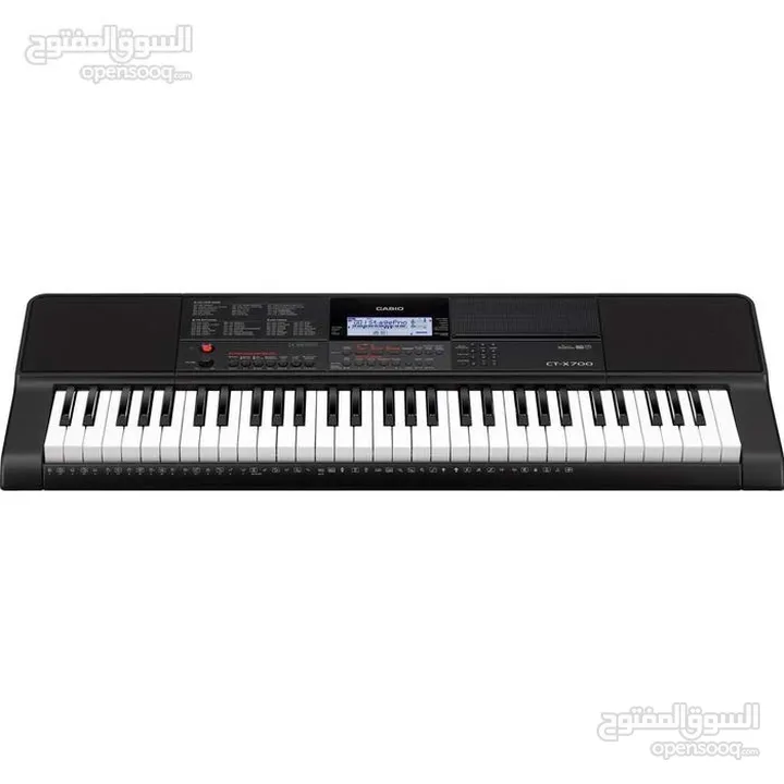اورغ شرقي غربي CASIO CTX-700 جديد ضمان 2 سنه من موزع كاسيو موسيقى شرقي غربي مع المحول