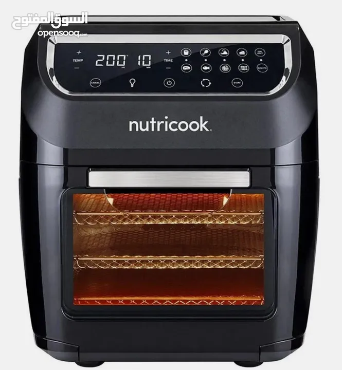 Nutricook Healthy AirFryer Oven With Convection, 12 L