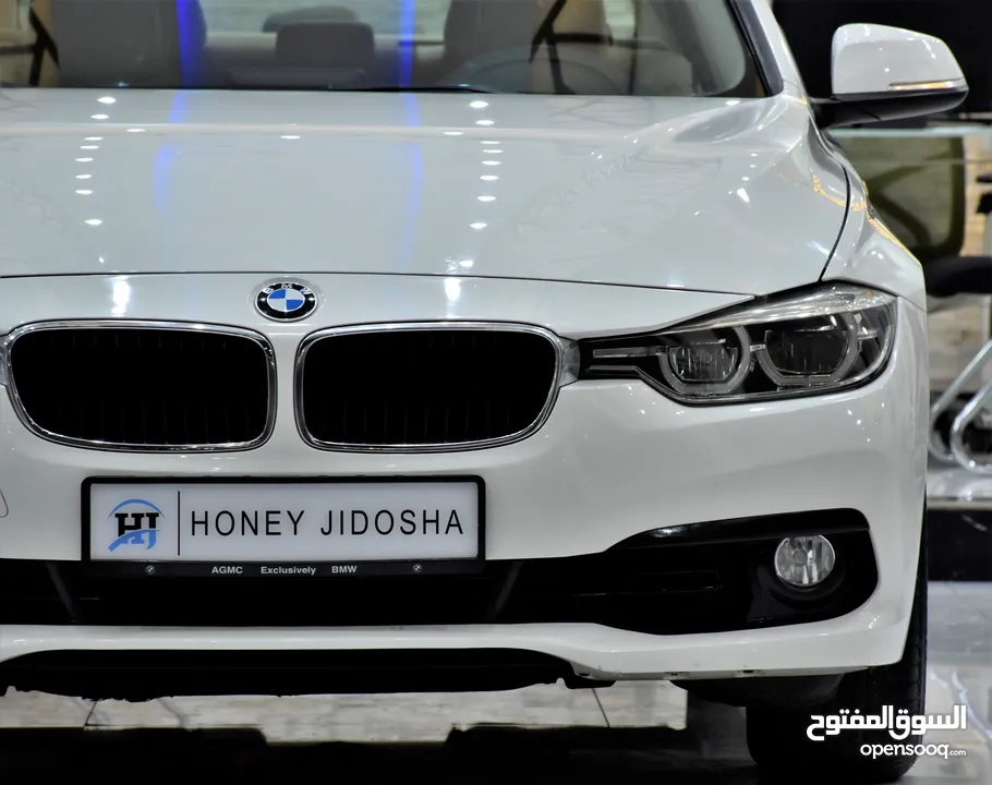 BMW 318i ( 2018 Model ) in White Color GCC Specs