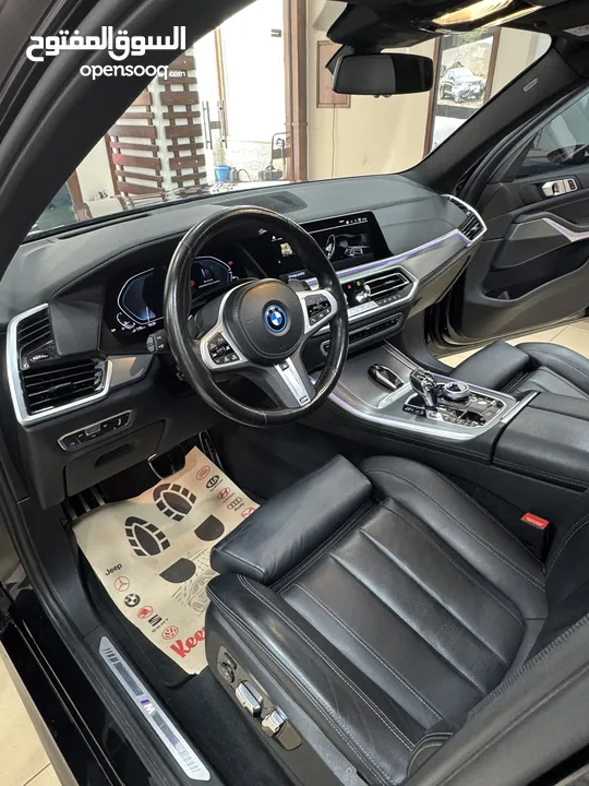 BMW X5 2022 متور 3000 بنزين وكهرباء  إضافات فل الفل