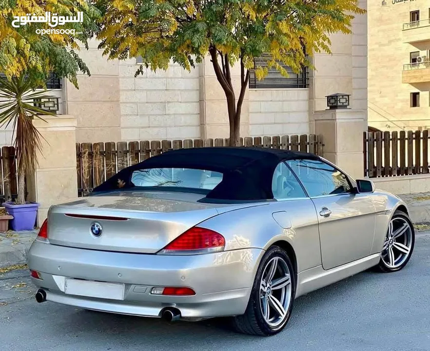 ‎بي ام 630 فحص كامل غرفه ريكارو ماتور 3000cc ترخيص واطي اقتصاديه موديل 2006