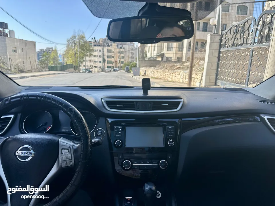 نيسان قشقاي 2017 وكالة يد اولى مع زجاج بانوراما