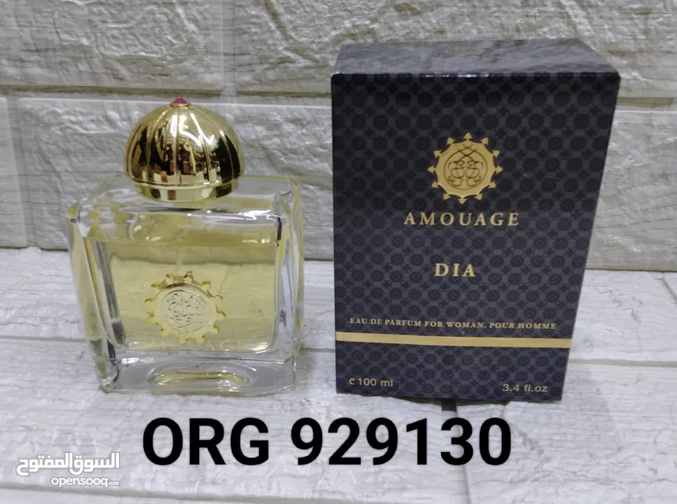 عطر امواج  ((AMOUAGE)) 100 مل  عطر أمواج الاصلي انترلود من العائلة الخشبية ذو رائحة قوية دافئة وغامض