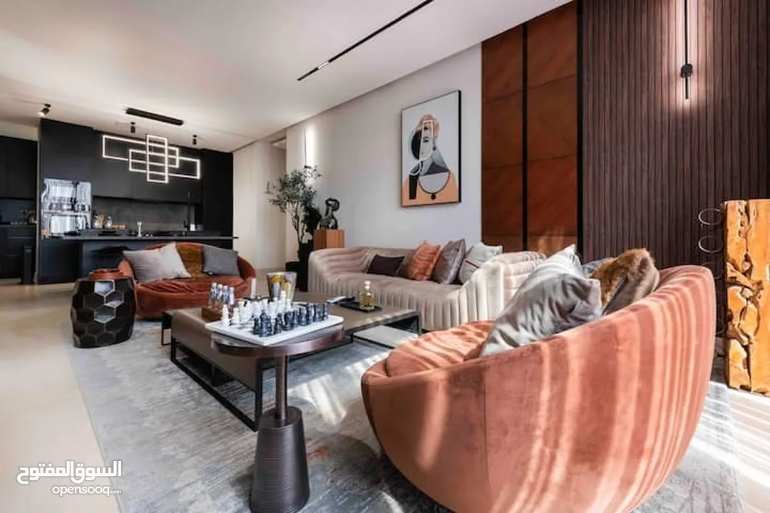 شقة فاخرة مفروشة للإيجار في عبدون - Luxury furnished apartment for rent in Abdoun