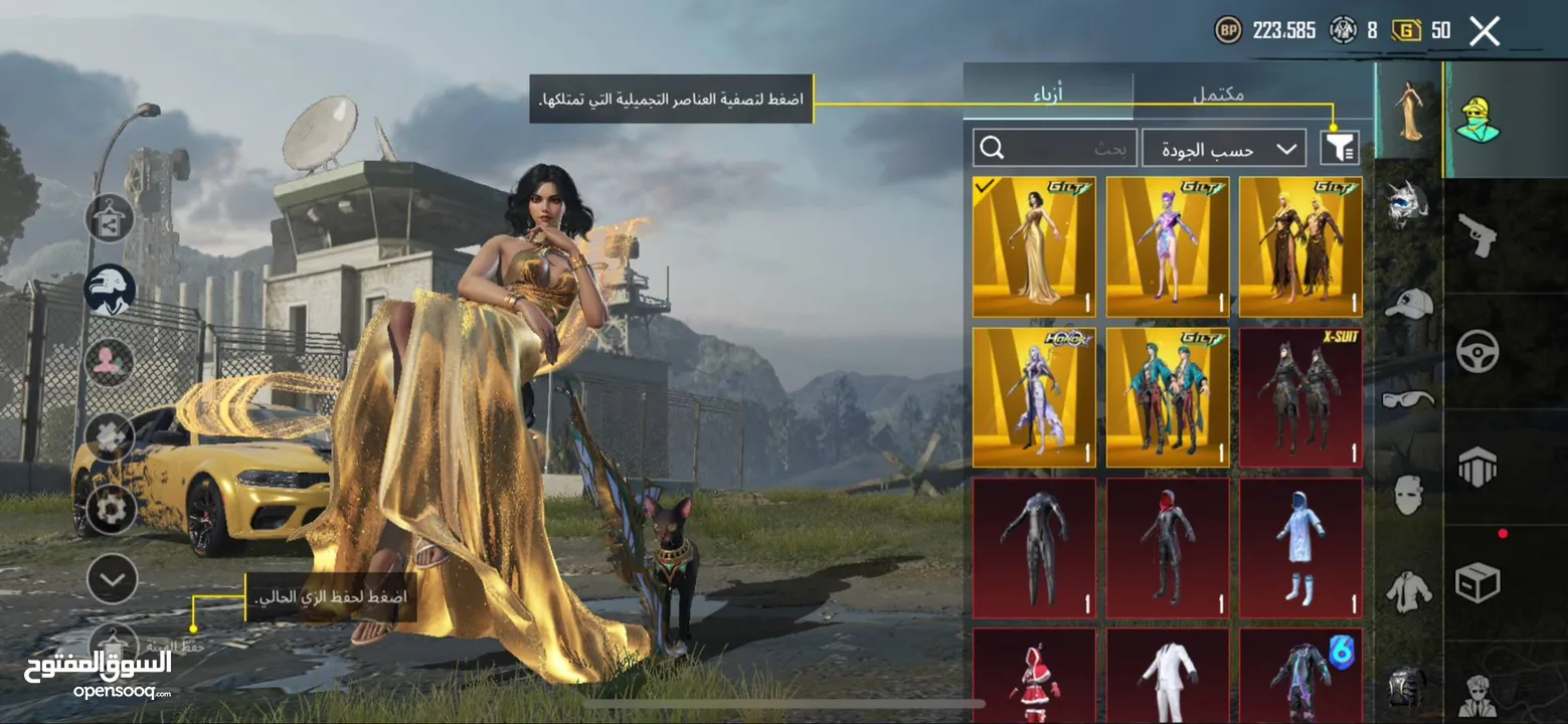 حساب ببجي للبيع