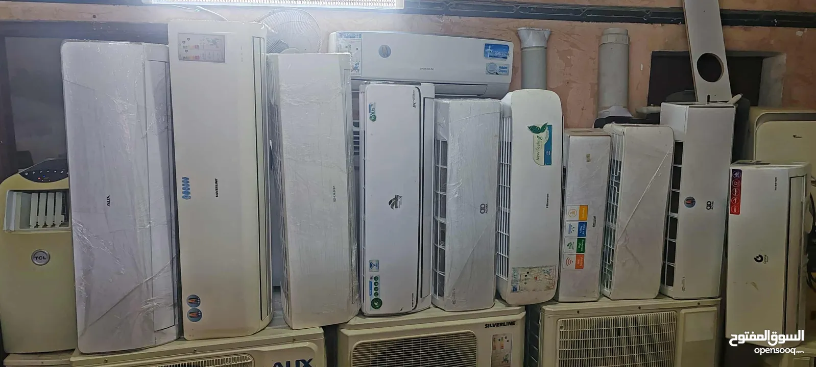 مكيفات واحد طن و2 طن وطن ونص أسعار مناسبه انفيرتر وعادي ومتنقل