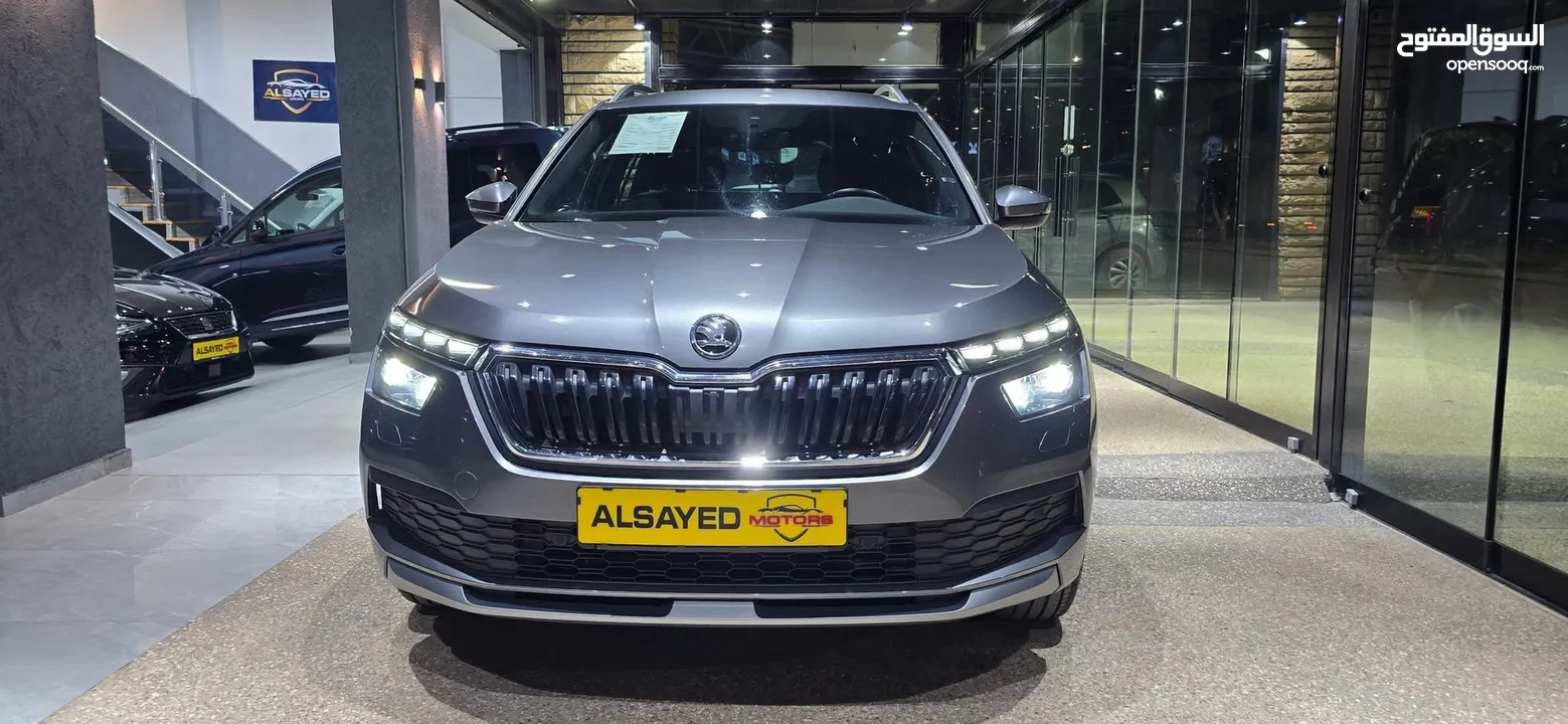 Skoda kamiq 2023 كامل الإضافات