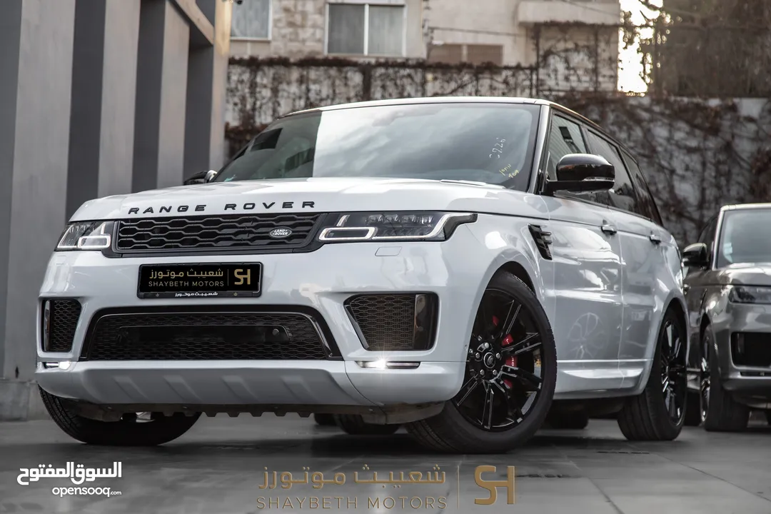 Range Rover Sport P400e Hse 2021 Black package     يمكن التمويل
