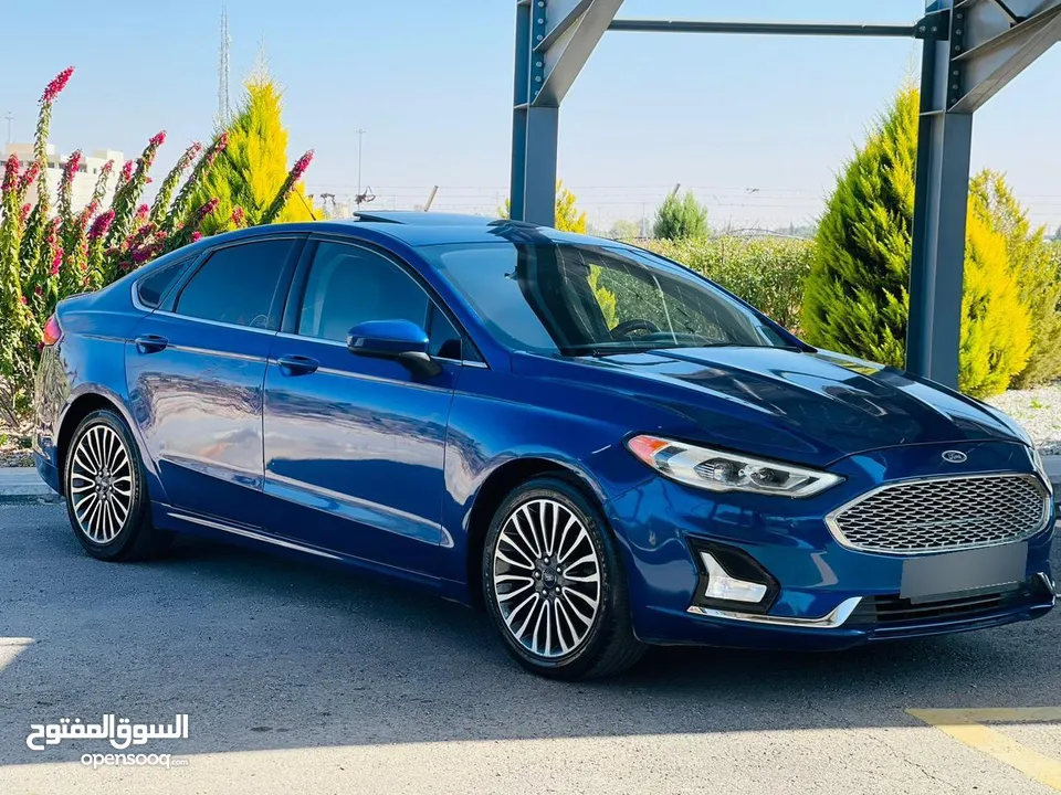 فورد فيوجن بحالة الوكاله لون مميز وجميل محدثه 2019 ثلاث جيد الصلاه عالنبي