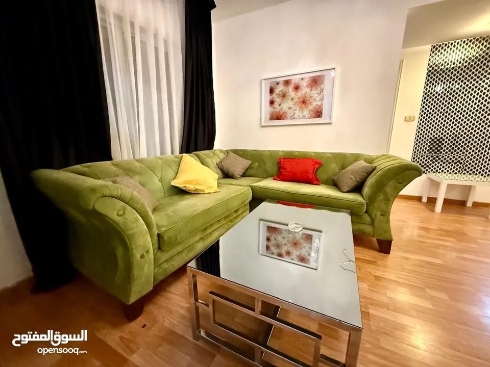 شقة غرفتين نوم مفروشة فرش فاخر - two bedroms furnished apartment for rent