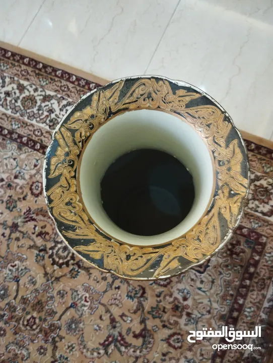 فازة اثرية اصلية مختومة بحالة ممتازة من التحف والنوادر بطول 60 سم بسعر مغري