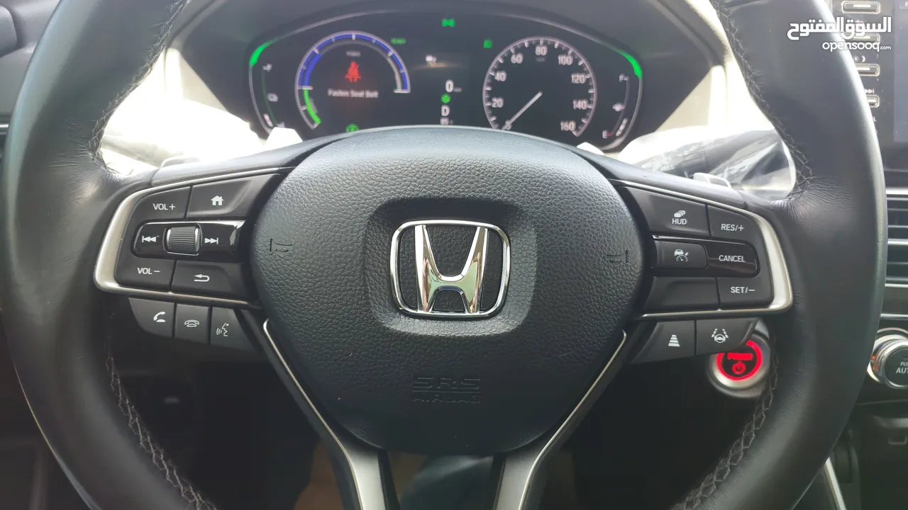 هوندا أكورد هايبرد 2022 تورينج أعلى صنف فحص كامل  HONDA ACCORD HYBRID 2022 TOURING FULLY LOADED