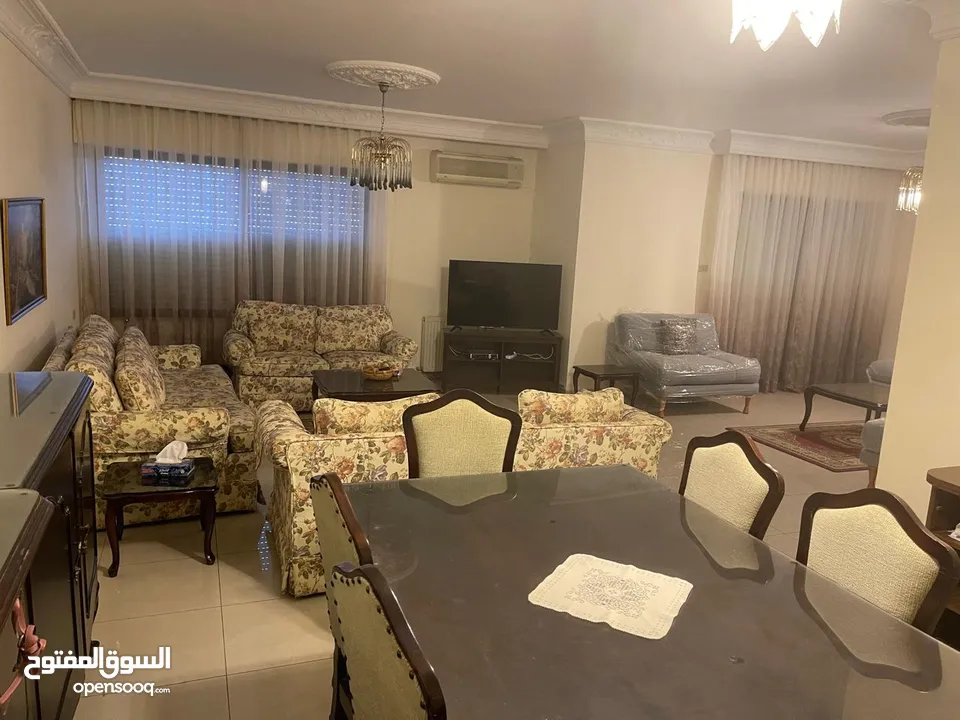 شقة مفروشة للإيجار في الشميساني - ref : 14636