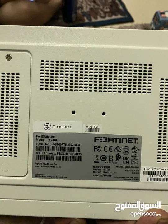 Firewall FORTINET & Tp-link AC1750 Mu-Mimo