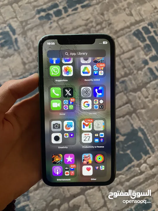 Iphone 11 حالته ممتازه