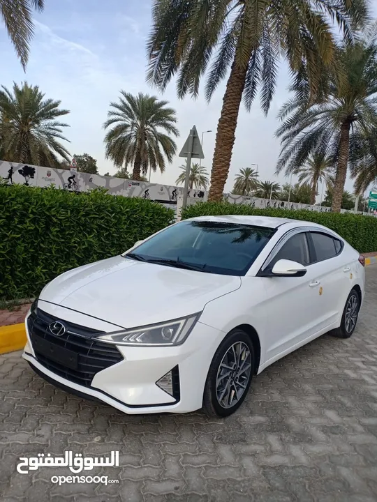 هيونداي افانتي 1.6 4 سلندر وارد كوردي مواصفات خليجي بحالة  ‏Hyundai Avante 2019 engine 1.6 V4