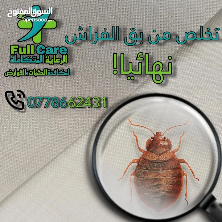 شركة full Care لمكافحة الحشرات والقوارض